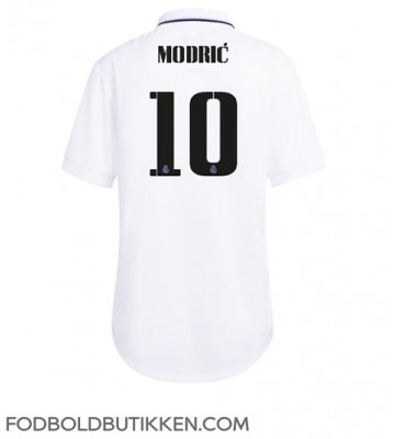 Real Madrid Luka Modric #10 Hjemmebanetrøje Dame 2022-23 Kortærmet